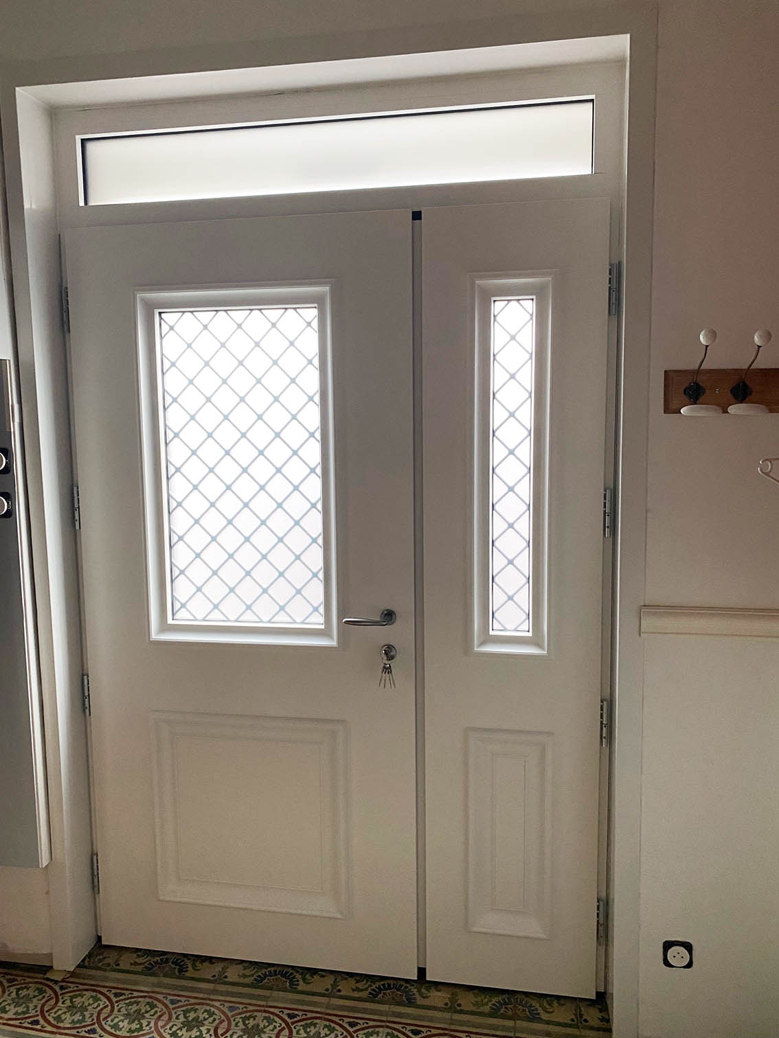 Porte d’entrée BELM en aluminium à Saint Amand les Eaux